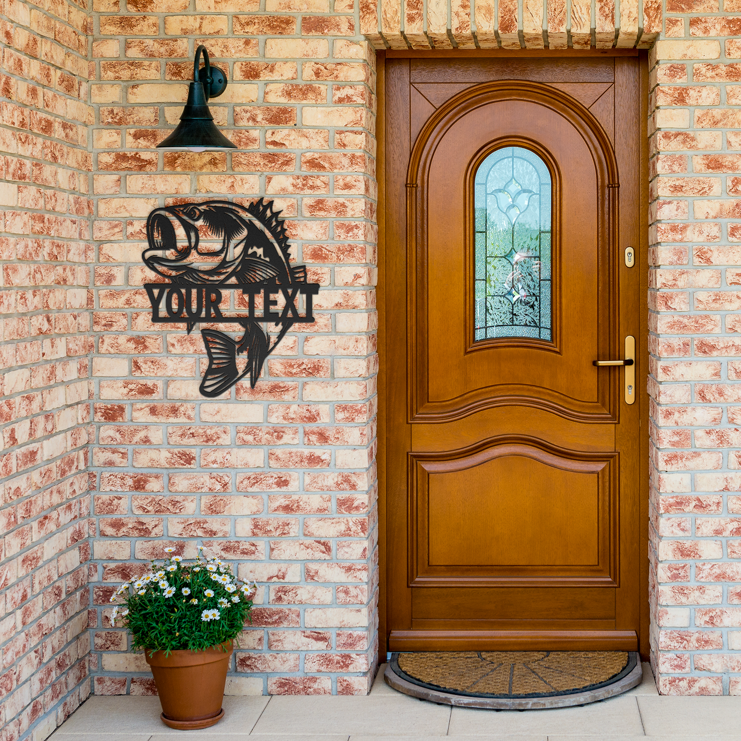 bass_fish_monogram_name_sign_Black_Brick_Entrance_Mockup.png