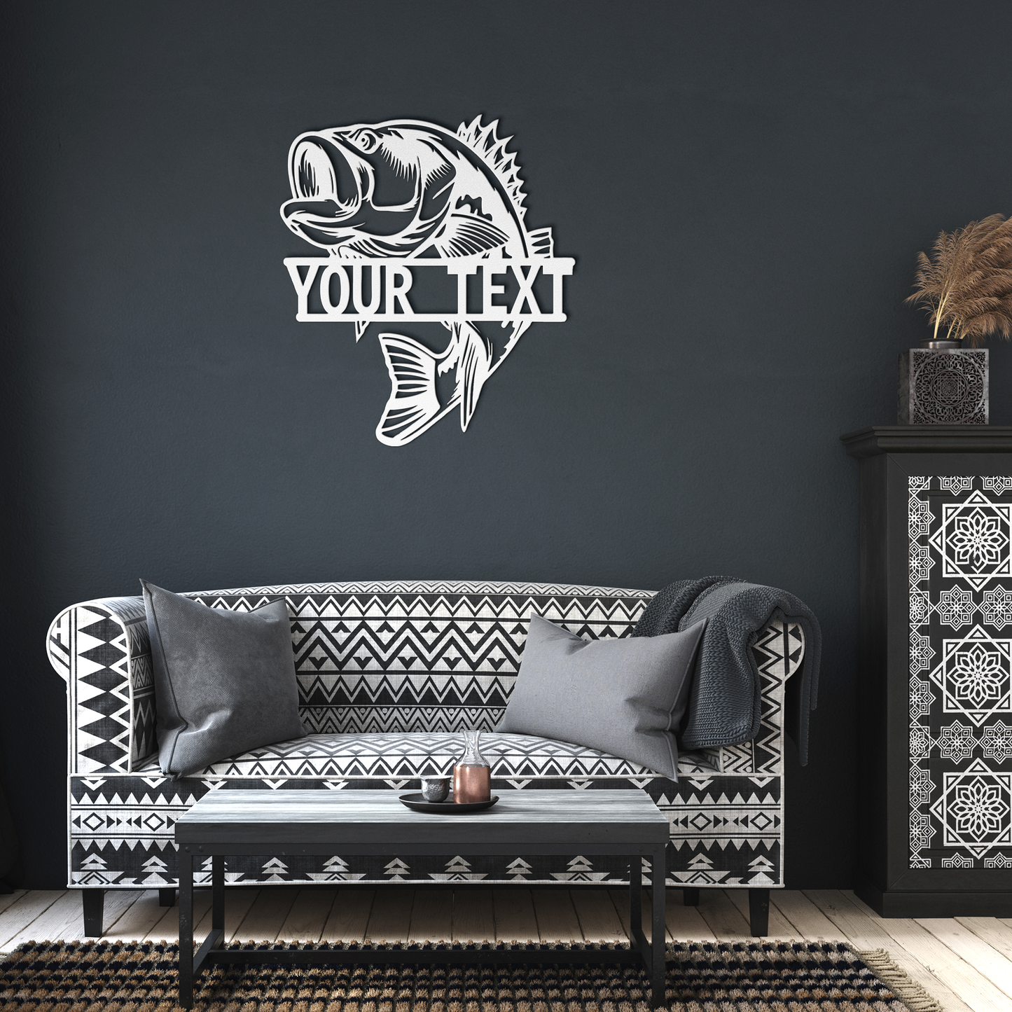 bass_fish_monogram_name_sign_White_Dark_Living_Room_Mockup.png