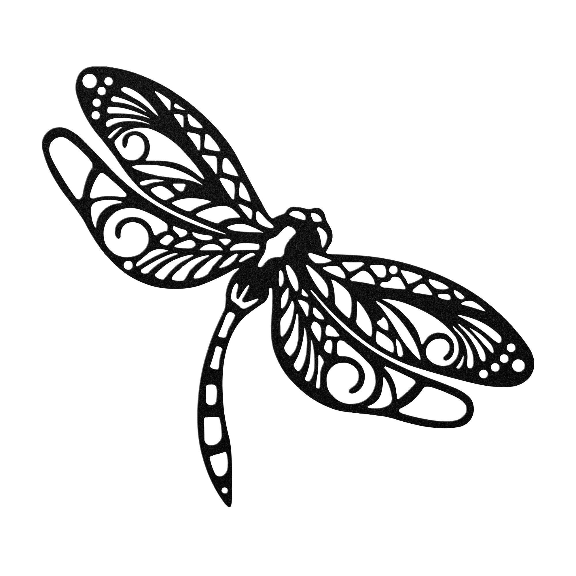 Dragonfly Clipart Black And White