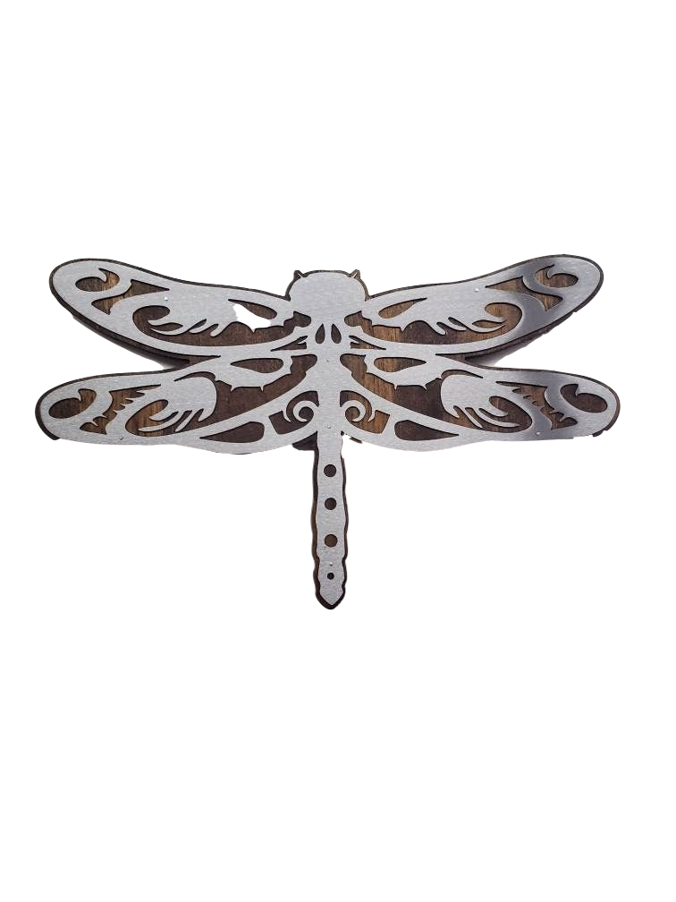 Dragonfly Metal Art Wall Sculpture | Made in USA