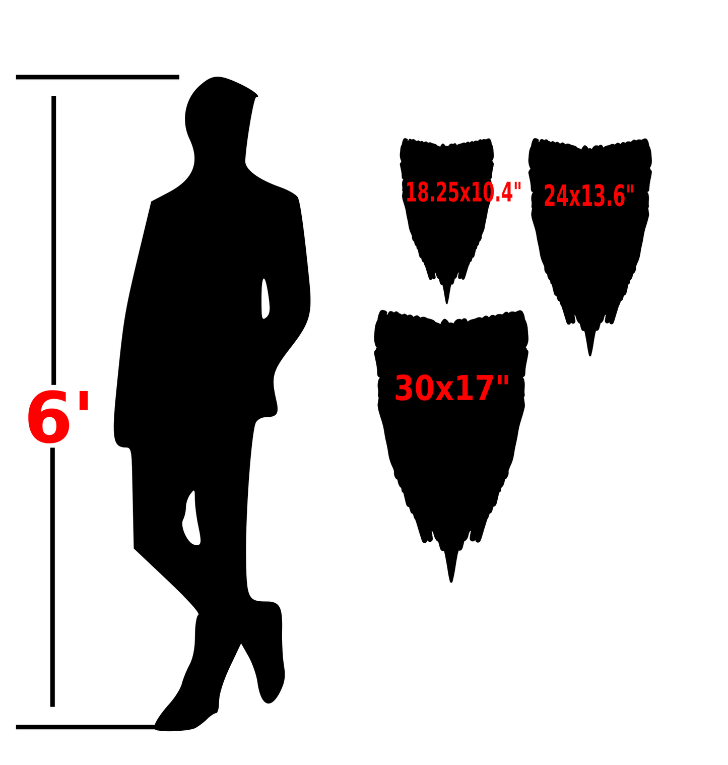 Vertical Tattered American Flag Metal Art on Wood