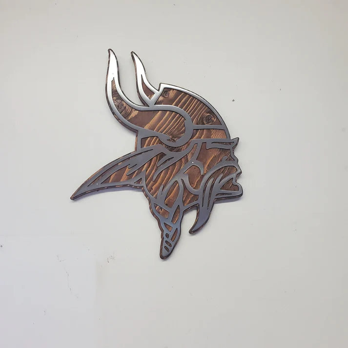 Exploring Norse, Viking, Icelandic and Celtic Culture Through Metal Art on Wood