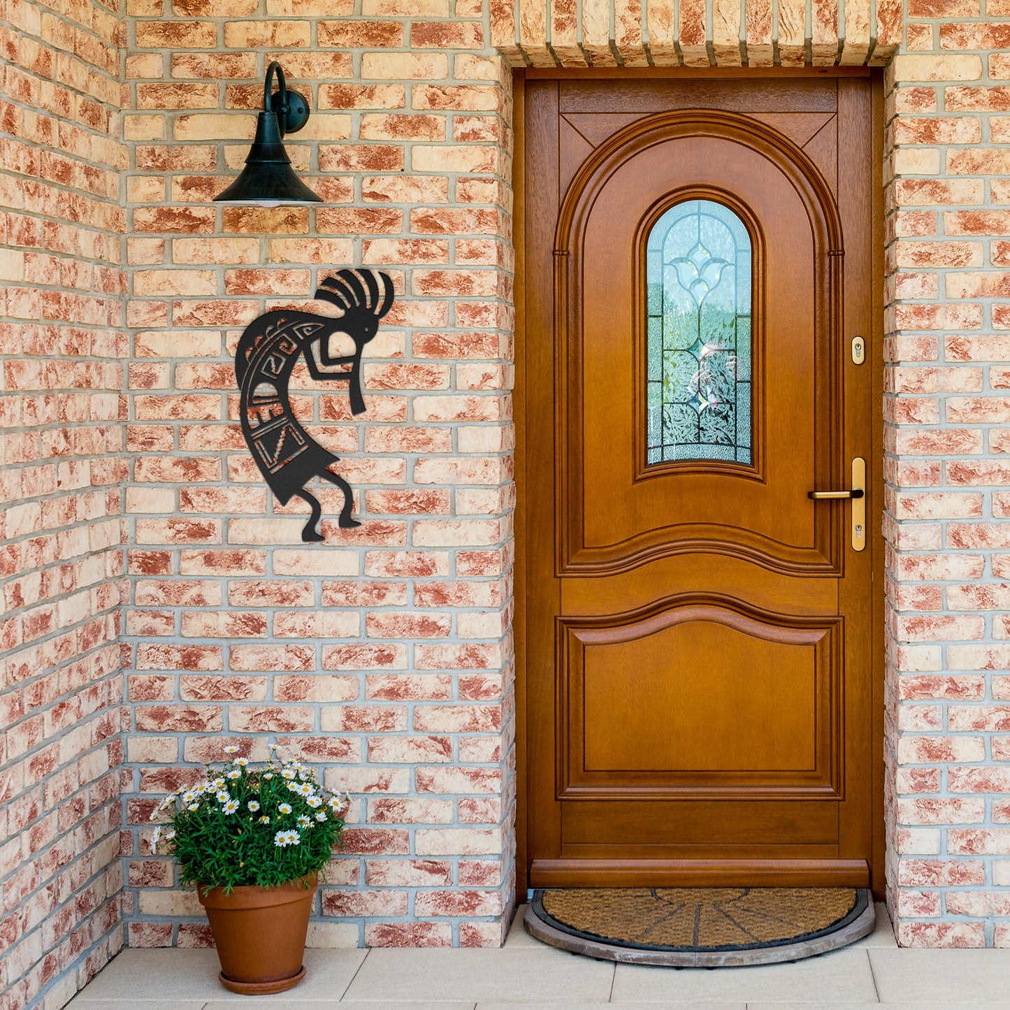 Kokopelli Dance - Intricate Metal Wall Art