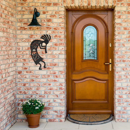 Kokopelli Dance - Intricate Metal Wall Art