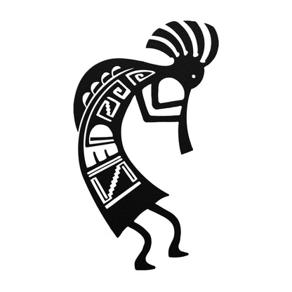 Kokopelli Dance - Intricate Metal Wall Art