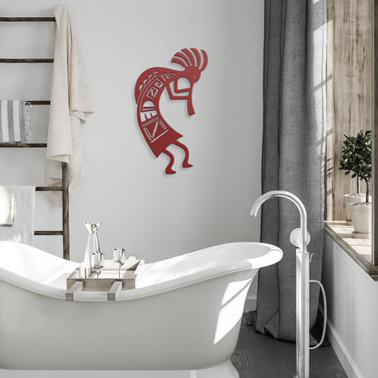 Kokopelli Dance - Intricate Metal Wall Art