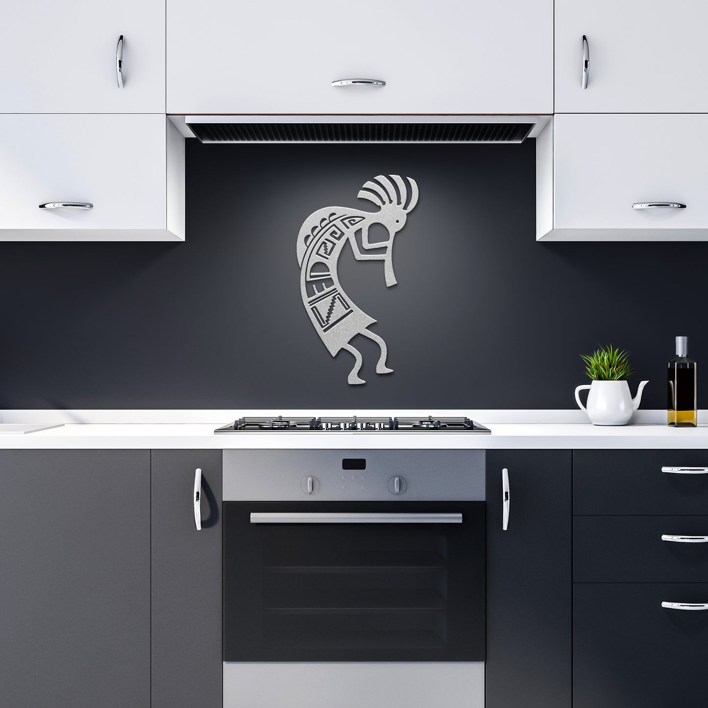 Kokopelli Dance - Intricate Metal Wall Art