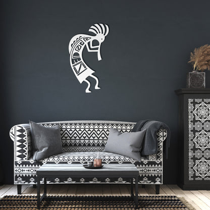 Kokopelli Dance - Intricate Metal Wall Art
