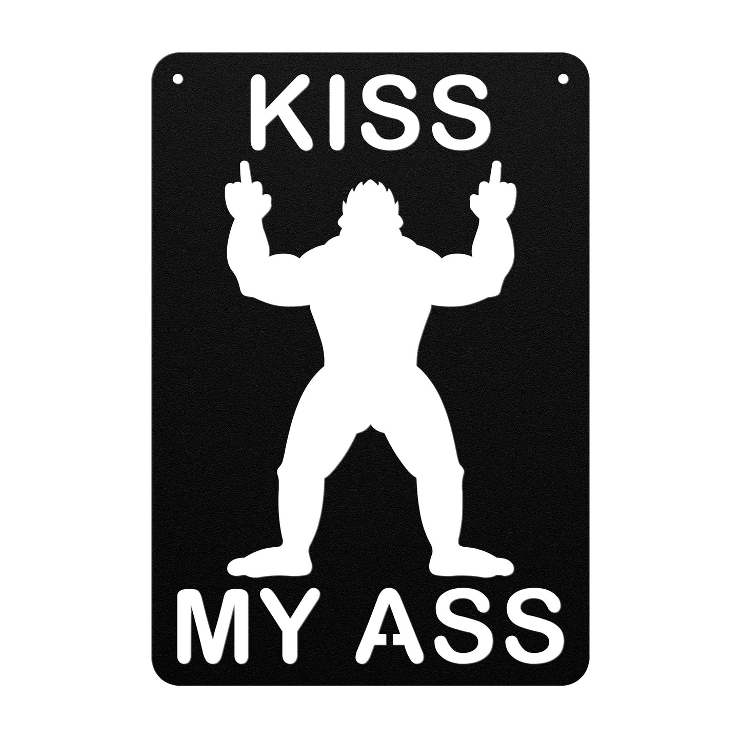 Sasquatch Humor: 'Bigfoot Kiss My Sasstery' Sign