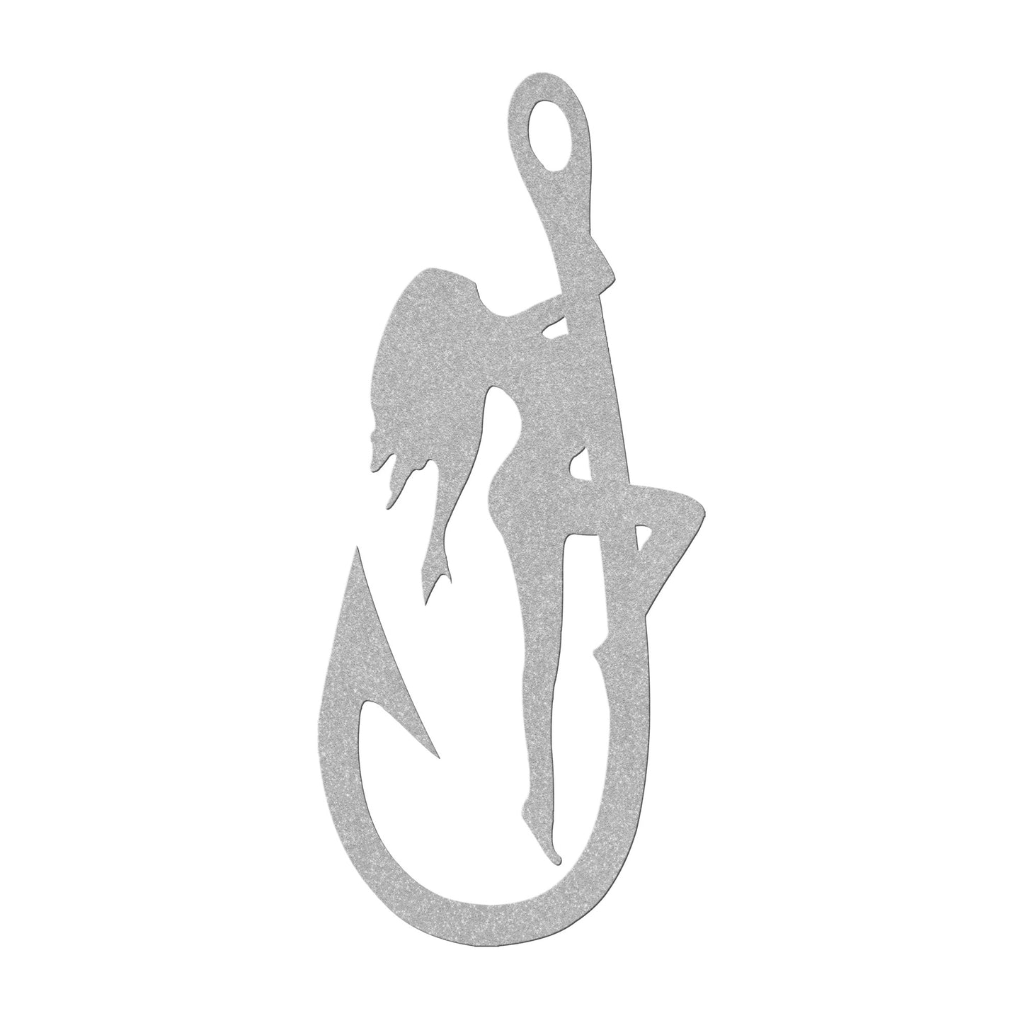 Sexy Fish Hook Metal Art - USA - Home Decor Funny Gift