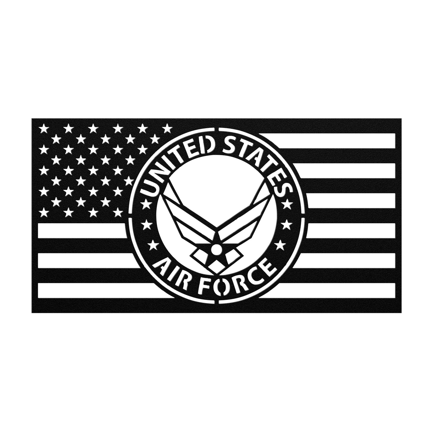United States Air Force American Flag - Made in USA - US Military