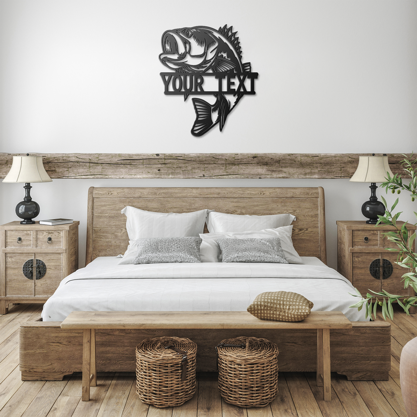 bass_fish_monogram_name_sign_Black_Farmhouse_Bedroom_Mockup.png