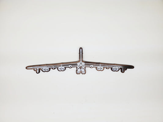 Boeing B-52 Stratofortress Metal Wall Art | B-52 Silhouette | Made in USA