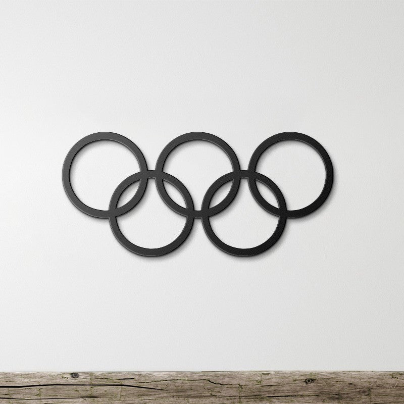 Olympic Rings - Custom Steel Wall Decor - Olympic Circles