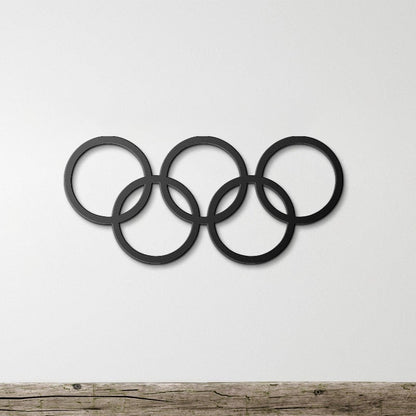 Olympic Rings - Custom Steel Wall Decor - Olympic Circles
