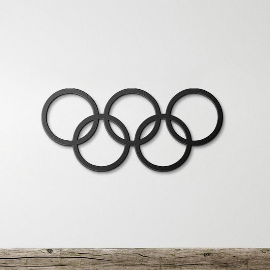 Olympic Rings - Custom Steel Wall Decor - Olympic Circles