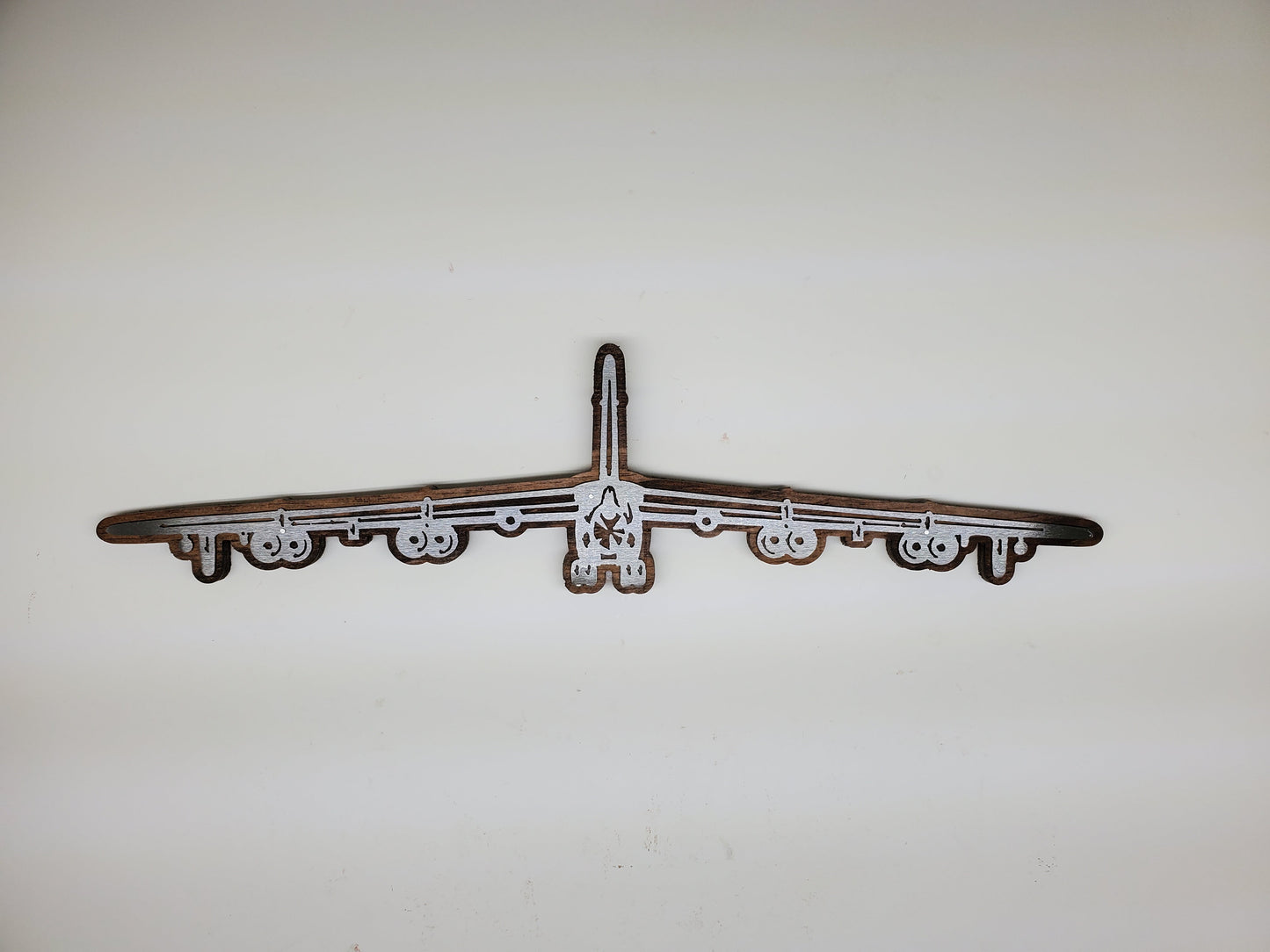 Boeing B-52 Stratofortress Metal Wall Art | B-52 Silhouette | Made in USA