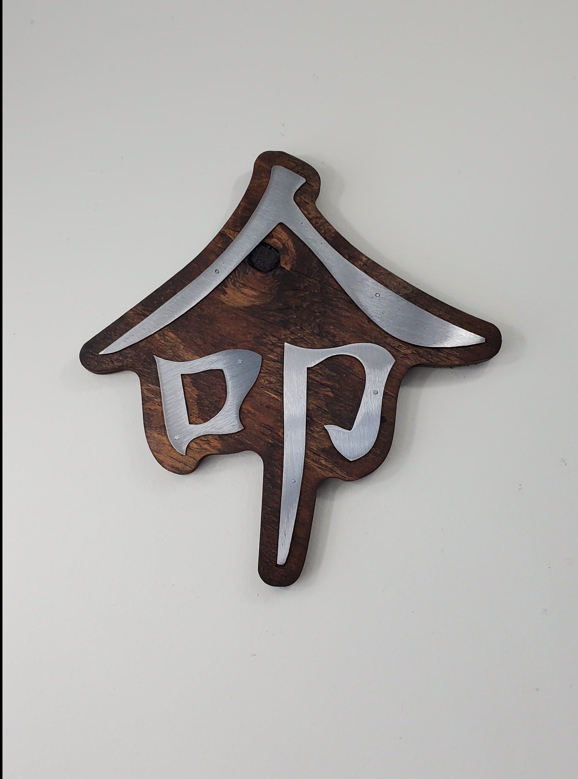 destiny Chinese word beamish metal art 