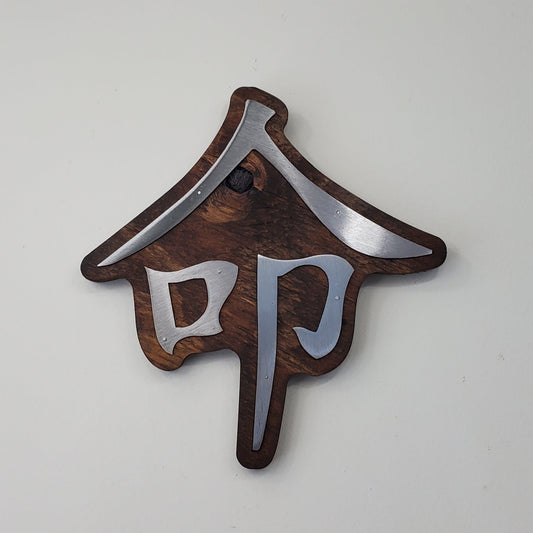 destiny Chinese word beamish metal art 