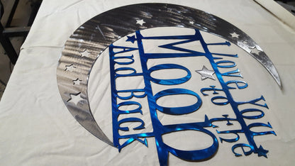 To the Moon and back 18 inch