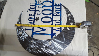 To the Moon and back 18 inch