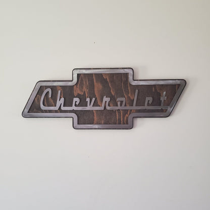 Classic Chevy Emblem Tribute | Made in USA Metal Art