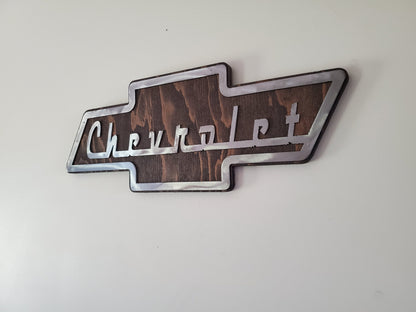 Classic Chevy Emblem Tribute | Made in USA Metal Art