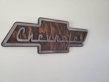 Classic Chevy Emblem Tribute | Made in USA Metal Art