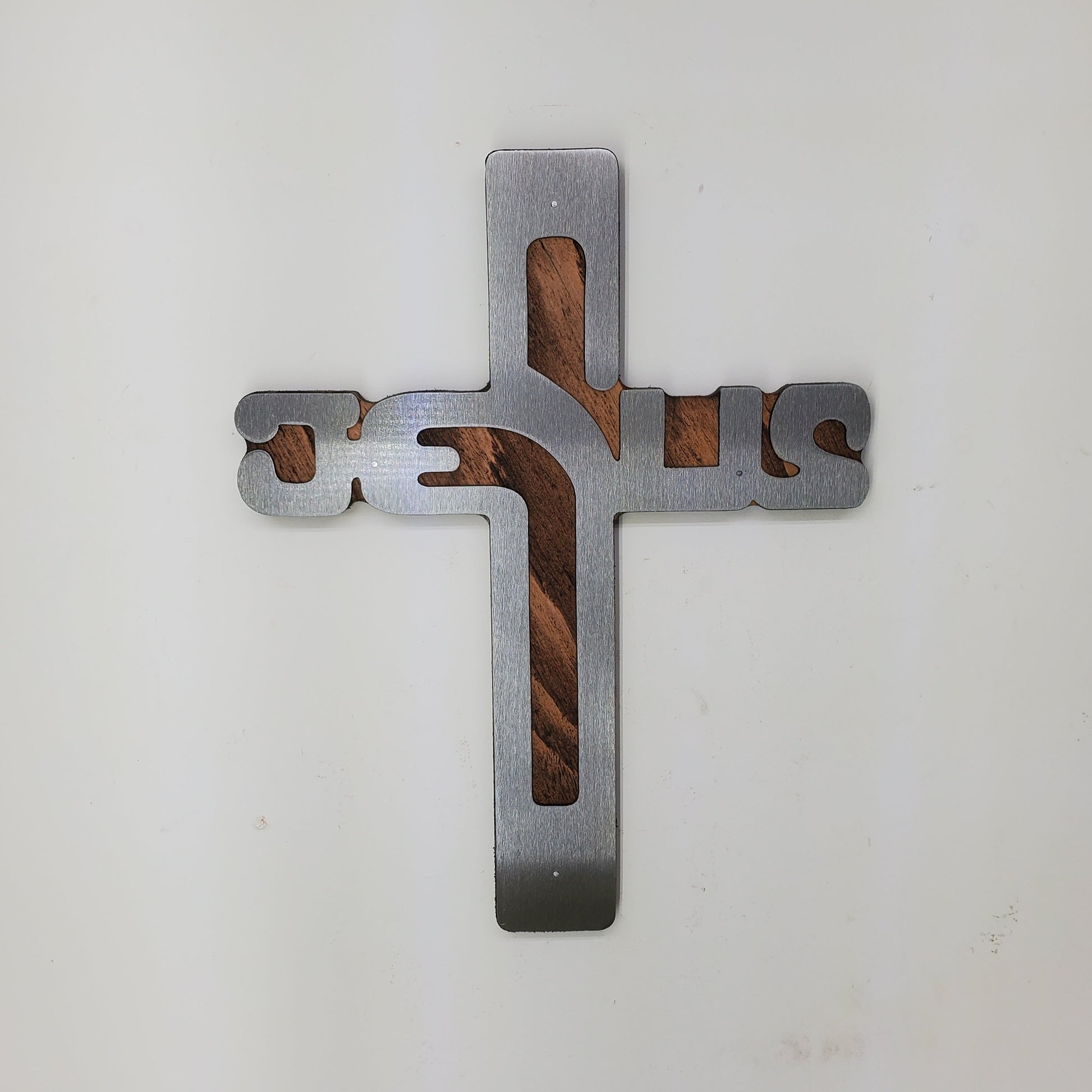 Cross Faith Metal Wall Art, Christian Religious Decor, Jesus Cross