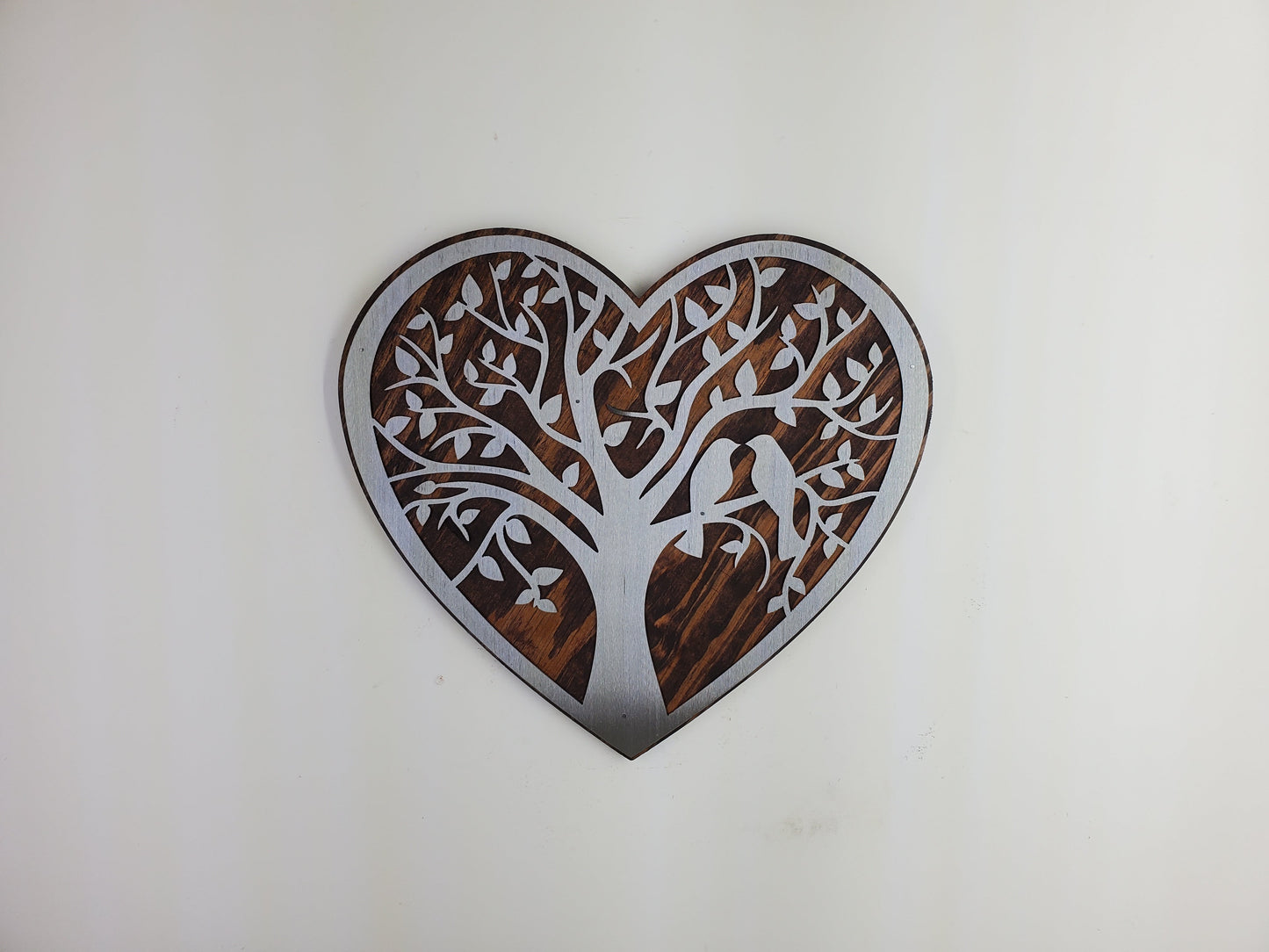 metal art tree of life heart beamish