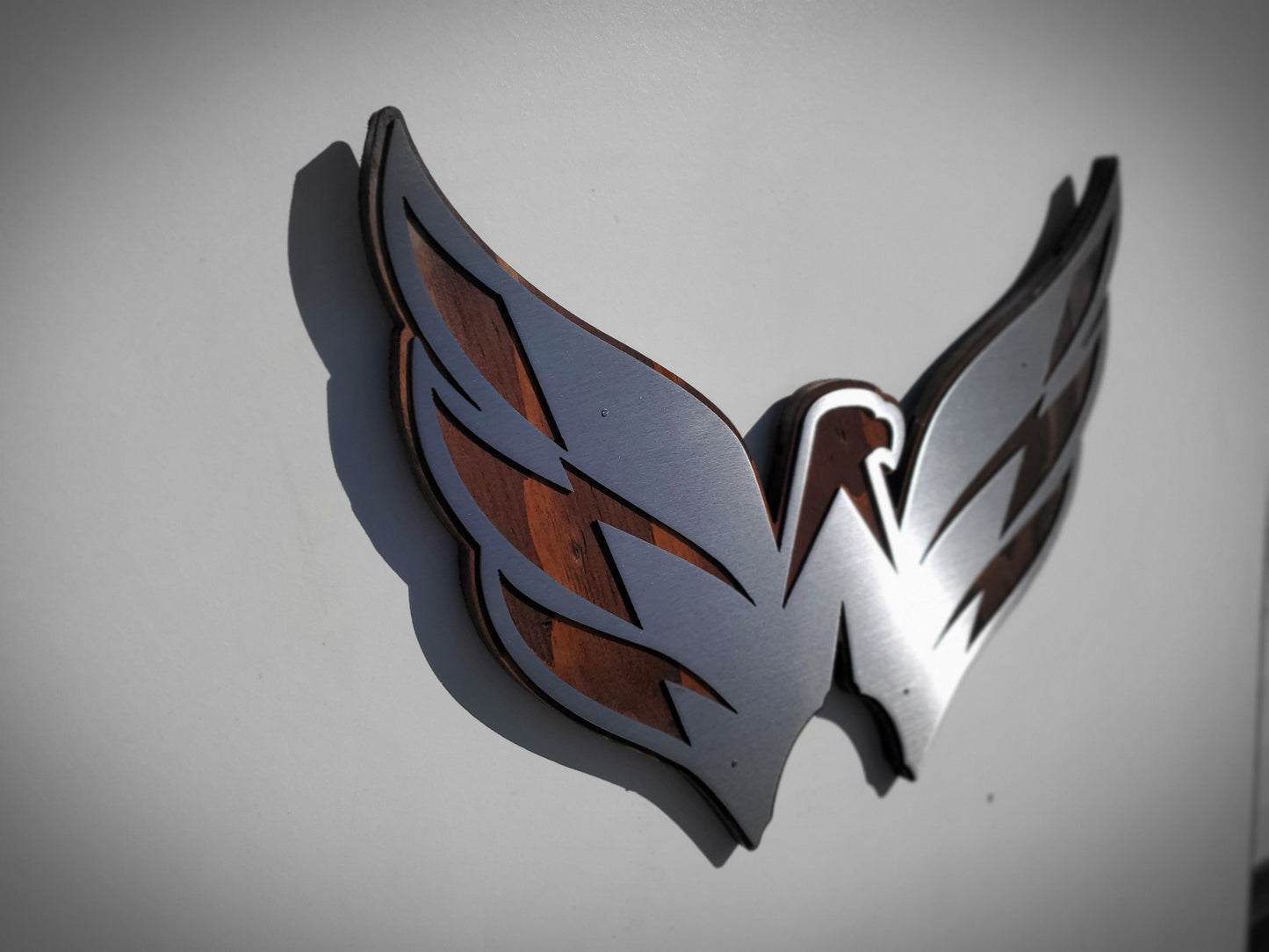 Washington Capitals Weagle Metal art tribute     Made in USA