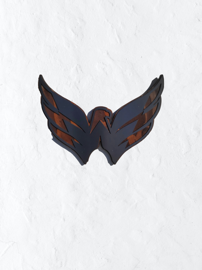 Washington Capitals Weagle Metal art tribute     Made in USA